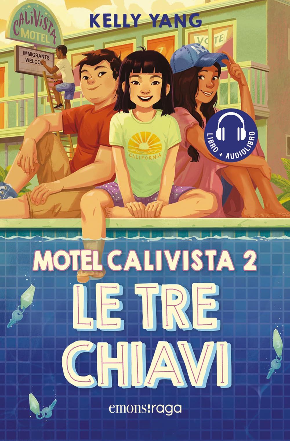Le tre chiavi. Motel Calivista. Con audiolibro (Vol. 2) (Emons raga) Non-fiction books for kids