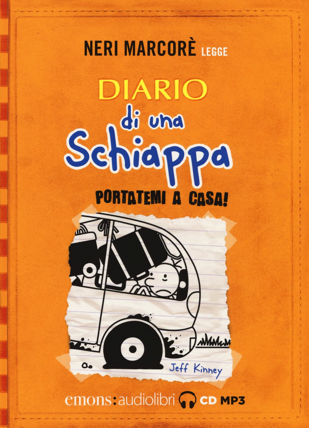Diario di una schiappa. Portatemi a casa! Letto da Neri Marcorè. Audiolibro. CD Audio formato MP3 cd