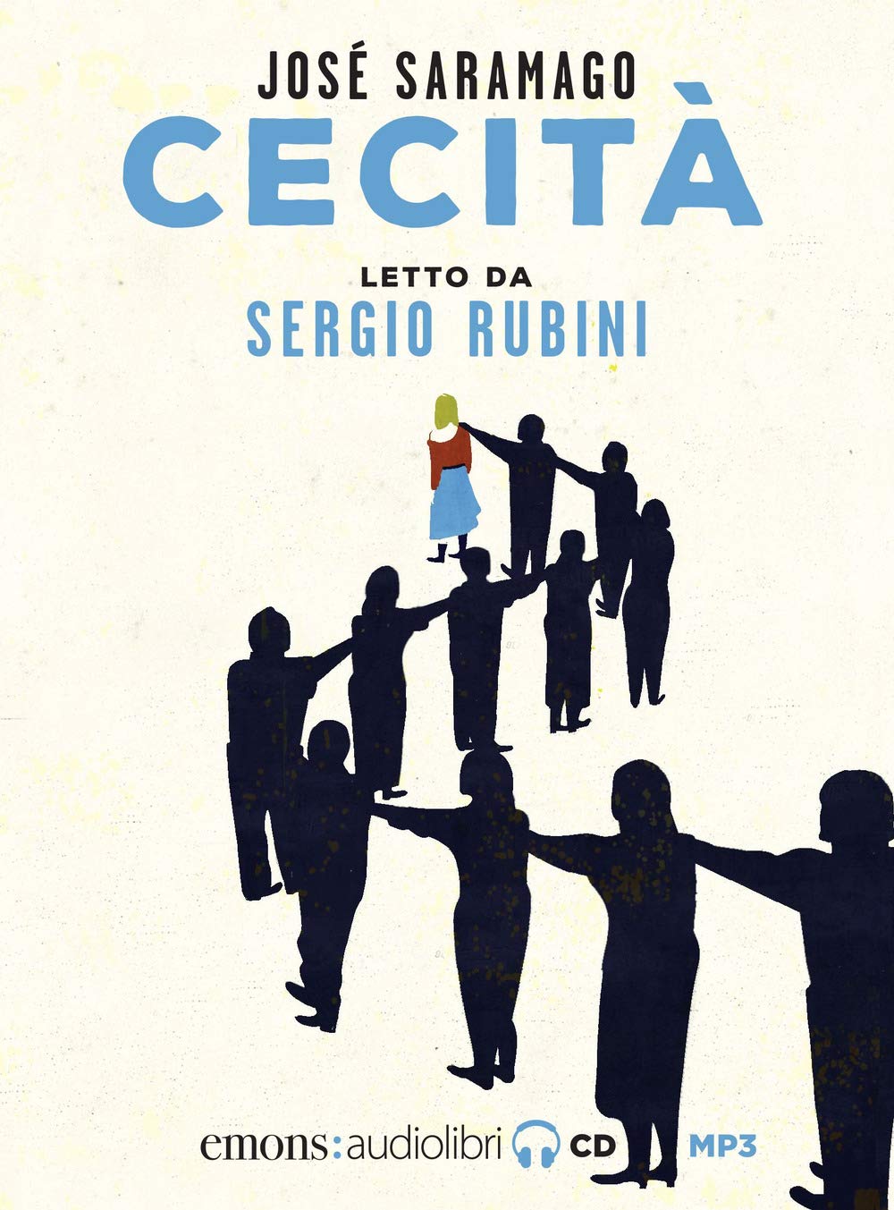 Cecità letto da Sergio Rubini. Audiolibro. CD Audio formato MP3 book