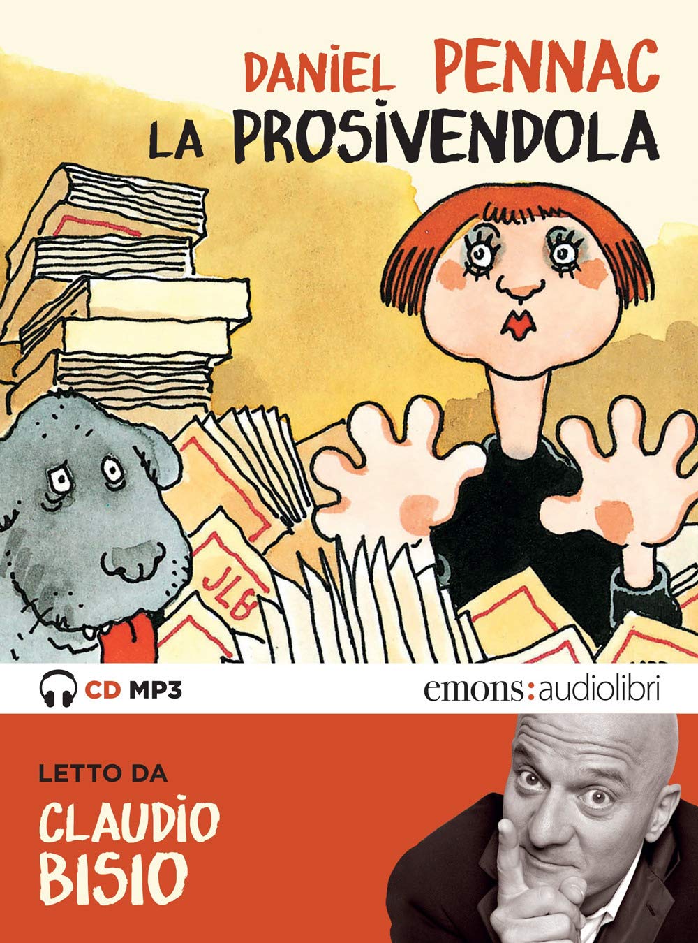La prosivendola letto da Claudio Bisio. Audiolibro. CD Audio formato MP3 cd