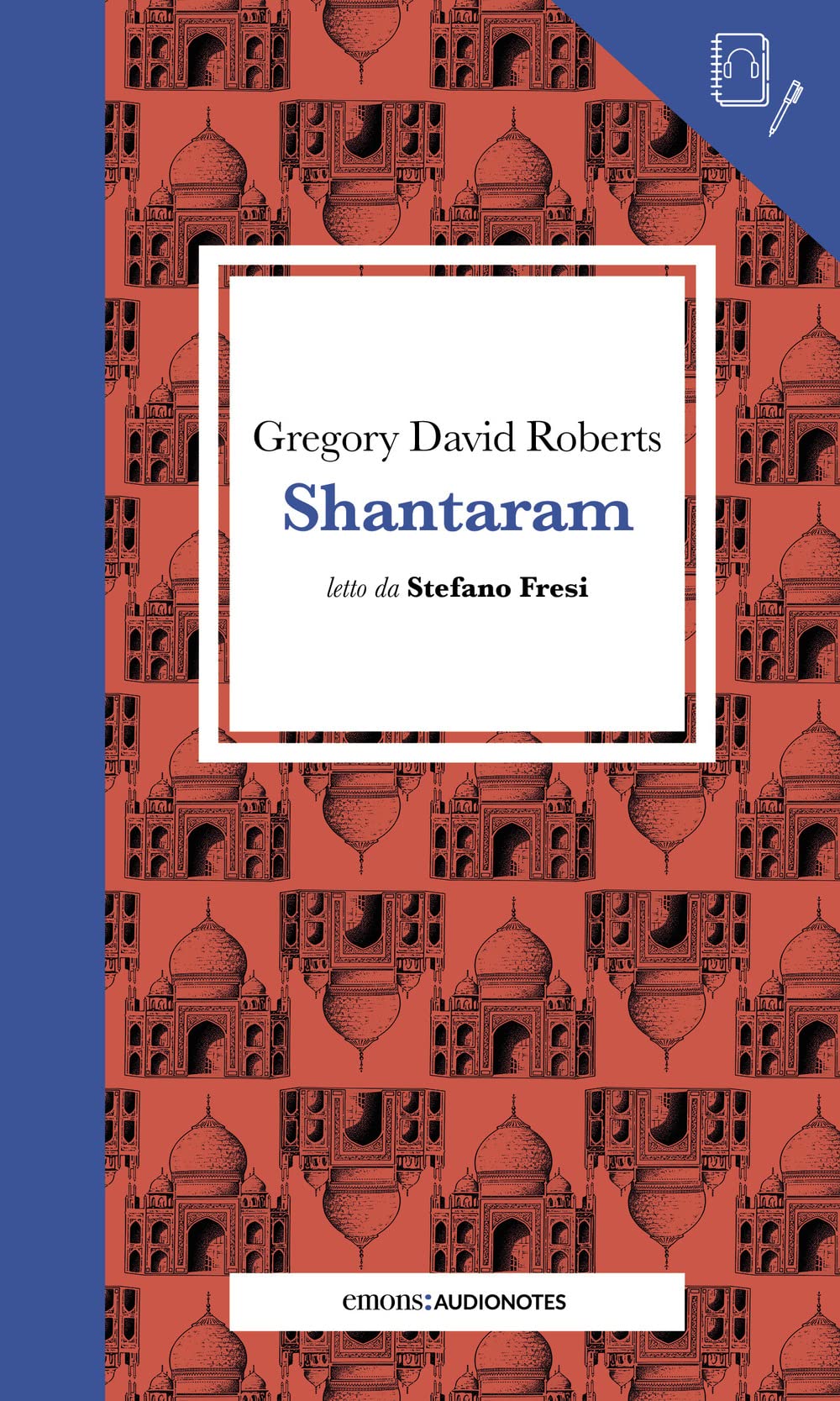 Shantaram letto da Stefano Fresi. Quaderno. Con audiolibro book