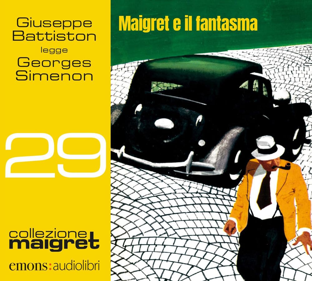 Maigret e il fantasma letto da Giuseppe Battiston. Audiolibro. CD Audio formato MP3. Con File audio per il download cd
