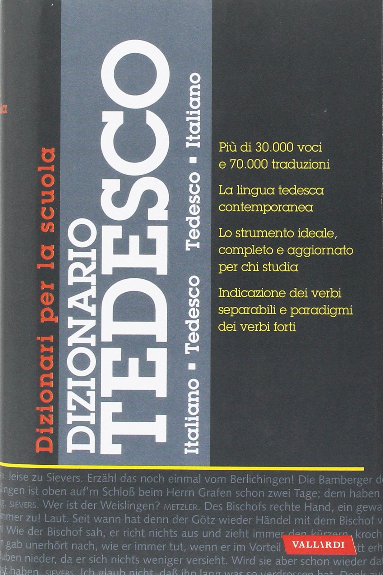 Dizionario tedesco a scuola book