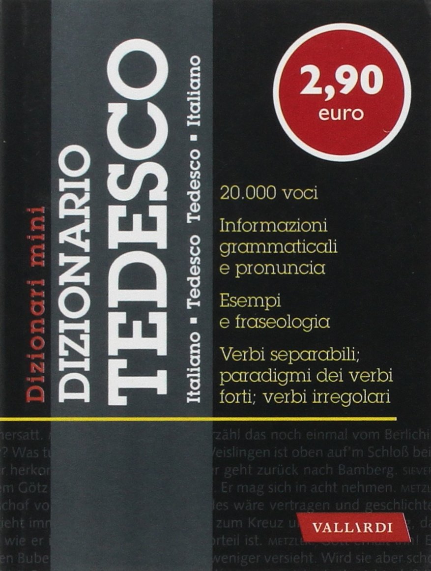 Dizionario tedesco mini book
