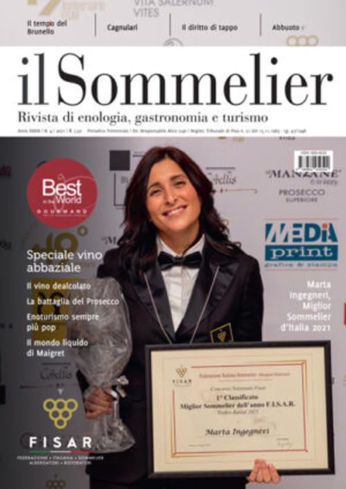 Il sommelier. Rivista di enologia, gastronomia e turismo (2021) (Vol. 4) Leisure, Home & Garden