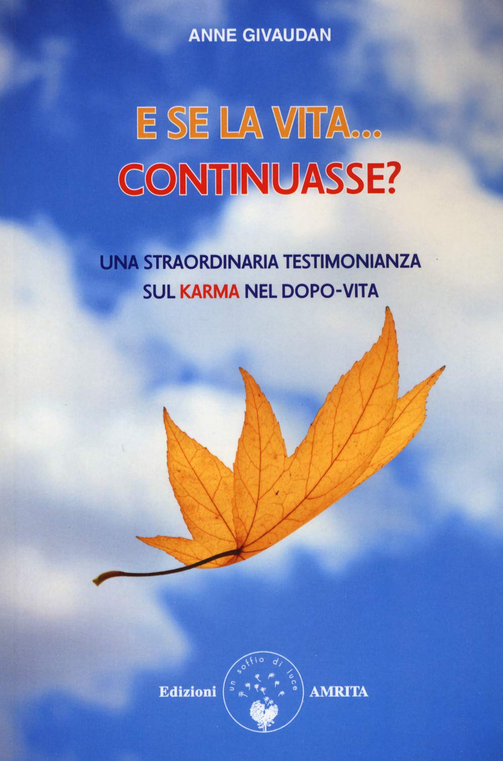 E se la vita... continuasse? Una straordinaria testimonianza sul karma nel dopo-vita Religion & Esotericism