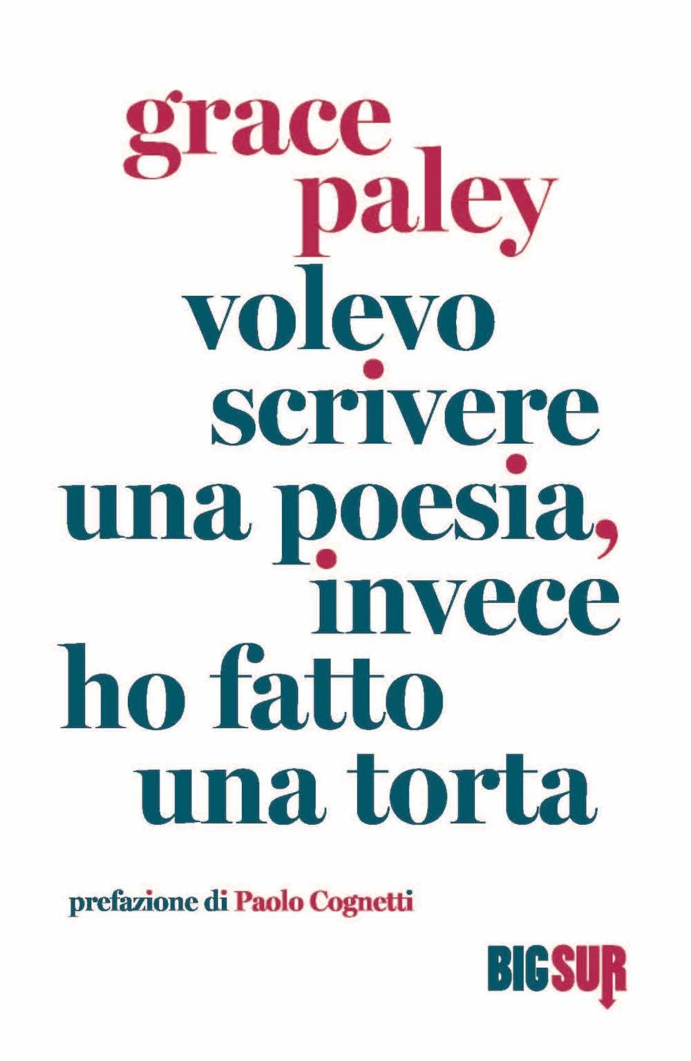 Volevo scrivere una poesia, invece ho fatto una torta Poetry