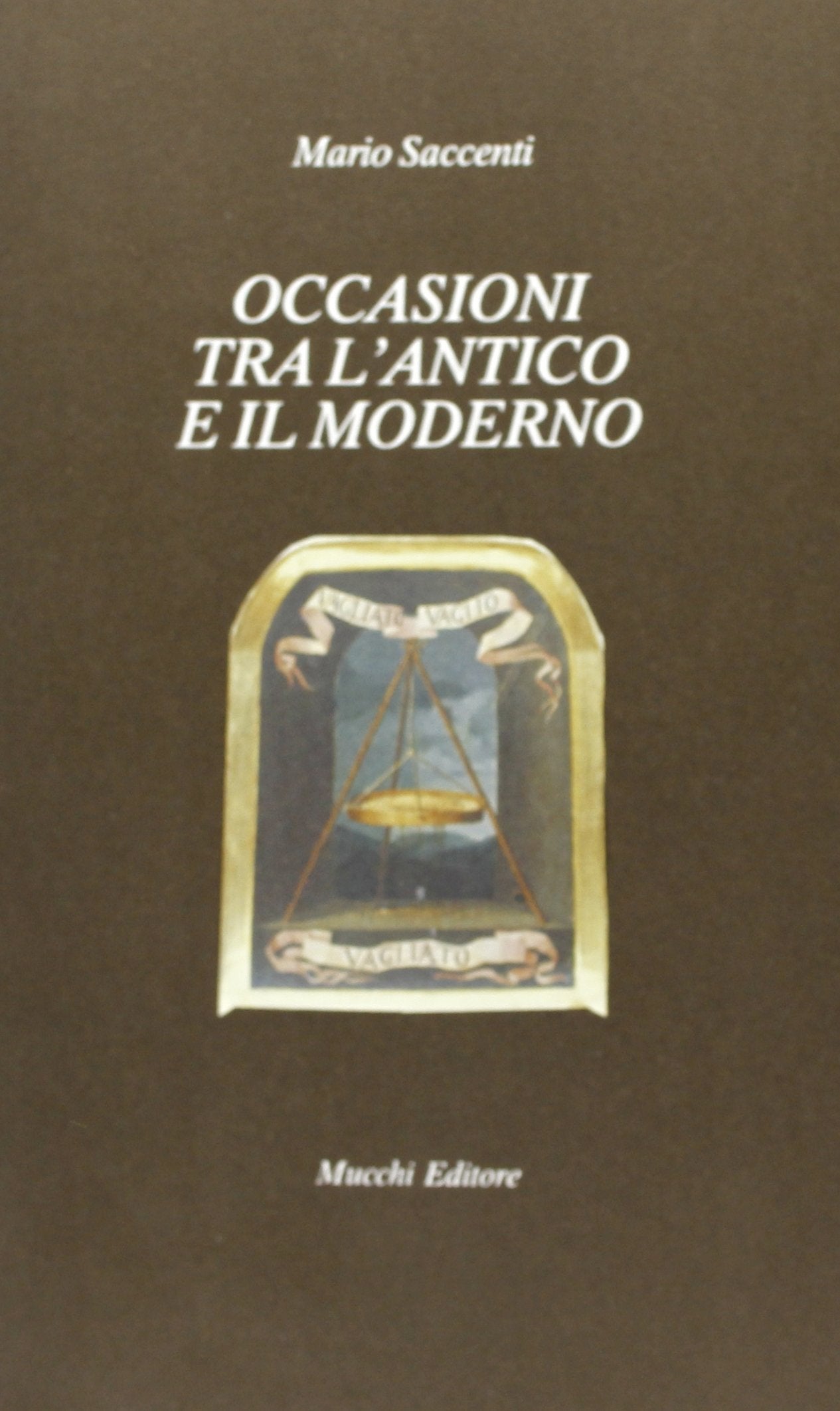Occasioni tra l'antico e il moderno (Il vaglio) Contemporary literature