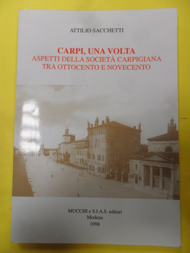 Carpi, una volta. Aspetti della società carpigiana tra Ottocento e Novecento book
