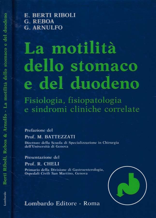 La motilità dello stomaco e del duodeno book