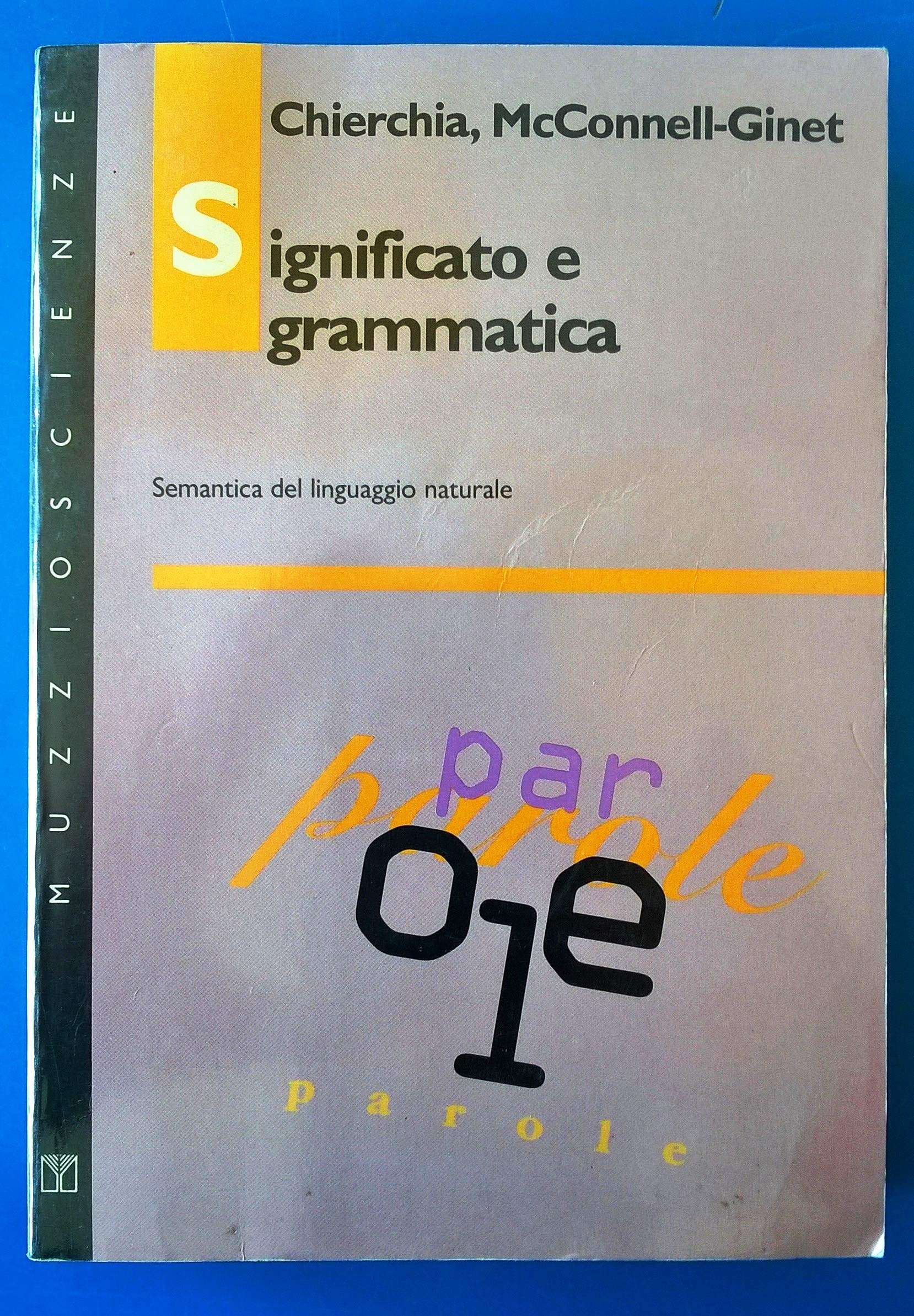 Significato e grammatica. Semantica del linguaggio naturale book