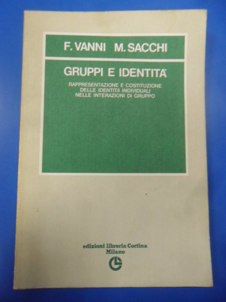 Gruppi e identità. Rappresentazione e costituzione delle identità individuali nelle interazioni di gruppo book