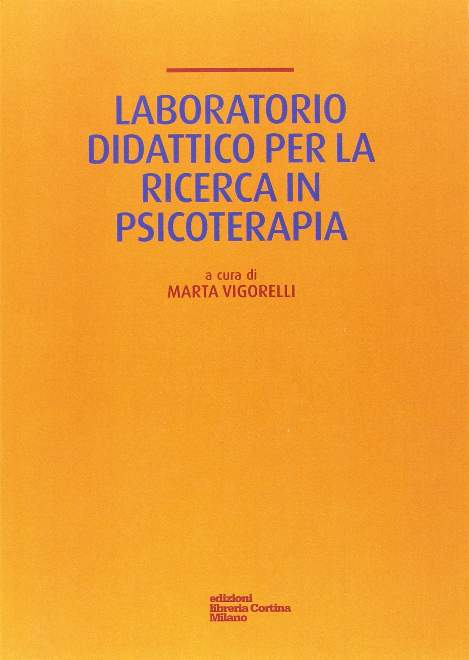 Laboratorio didattico per la ricerca in psicoterapia book
