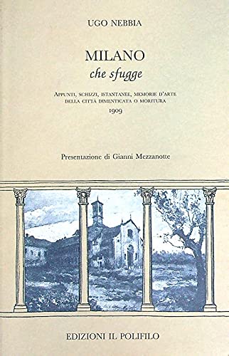 Milano che sfugge. Ediz. illustrata book