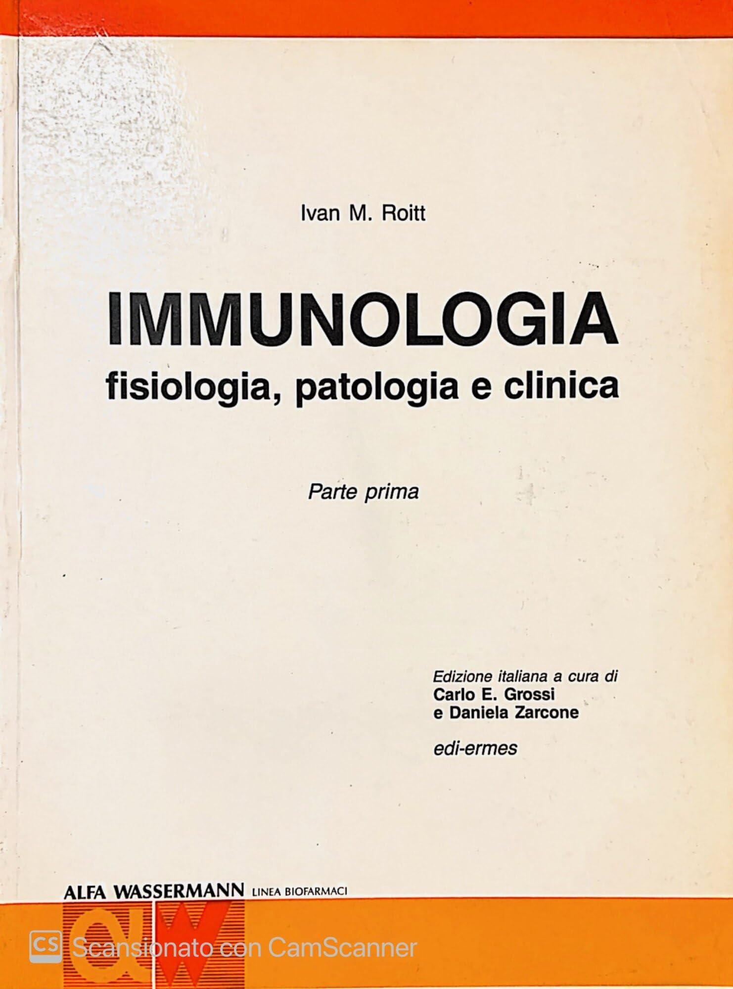 Immunologia. Fisiologia, patologia e clinica Medicine