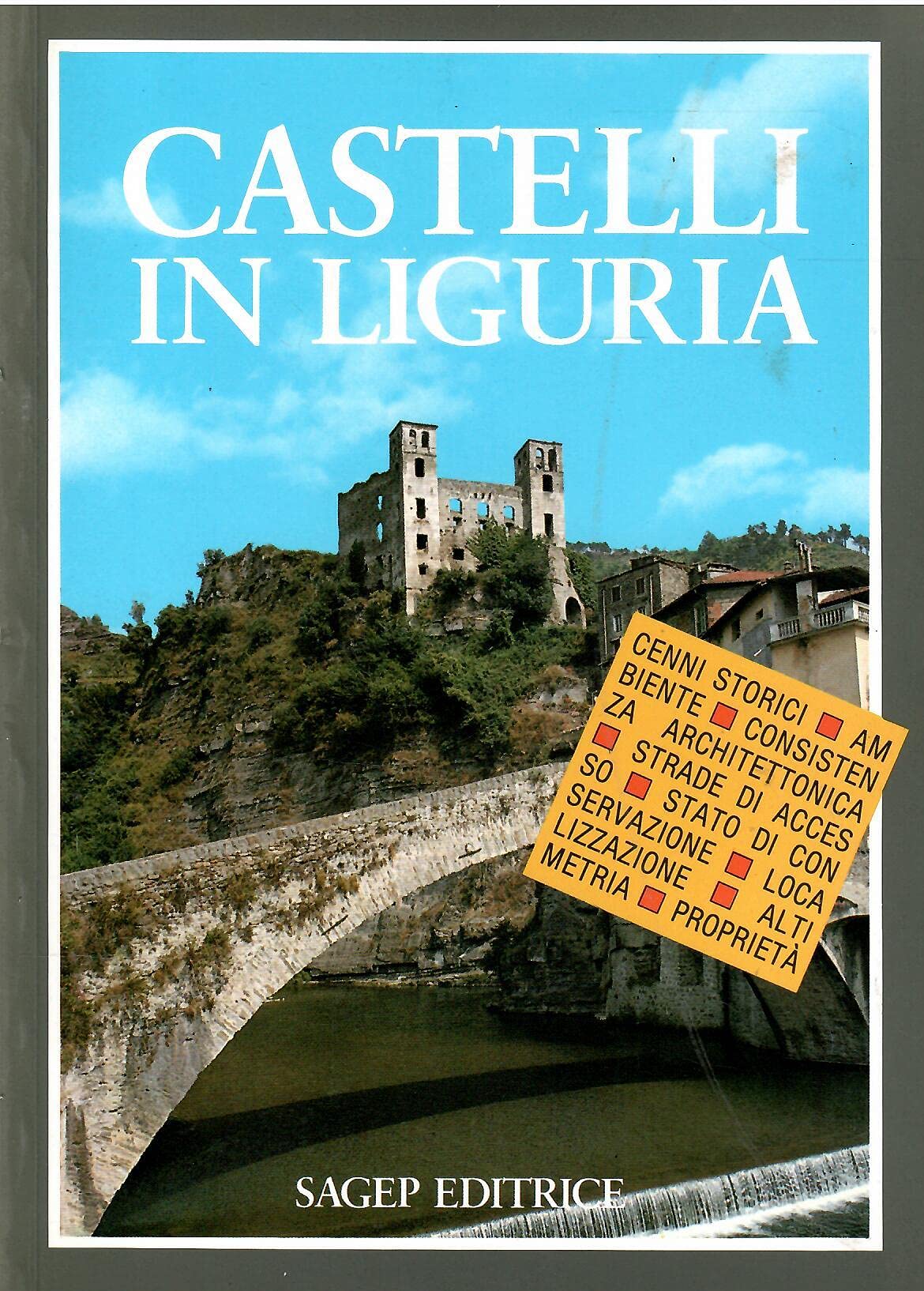 Castelli in Liguria (Guide turistiche e d'arte) Leisure, Home & Garden Books