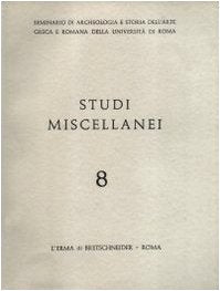 Vasi di Hadra. Tentativo di sistemazione cronologica di una classe ceramica (Studi miscellanei) Film, Art & Culture