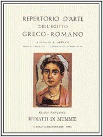 Repertorio D'arte Dell'egitto Greco-romano: Ritratti Di Mummie (2) (Repertorio d'Arte dell'Egitto greco-romano, 3, Band 2) Social Sciences