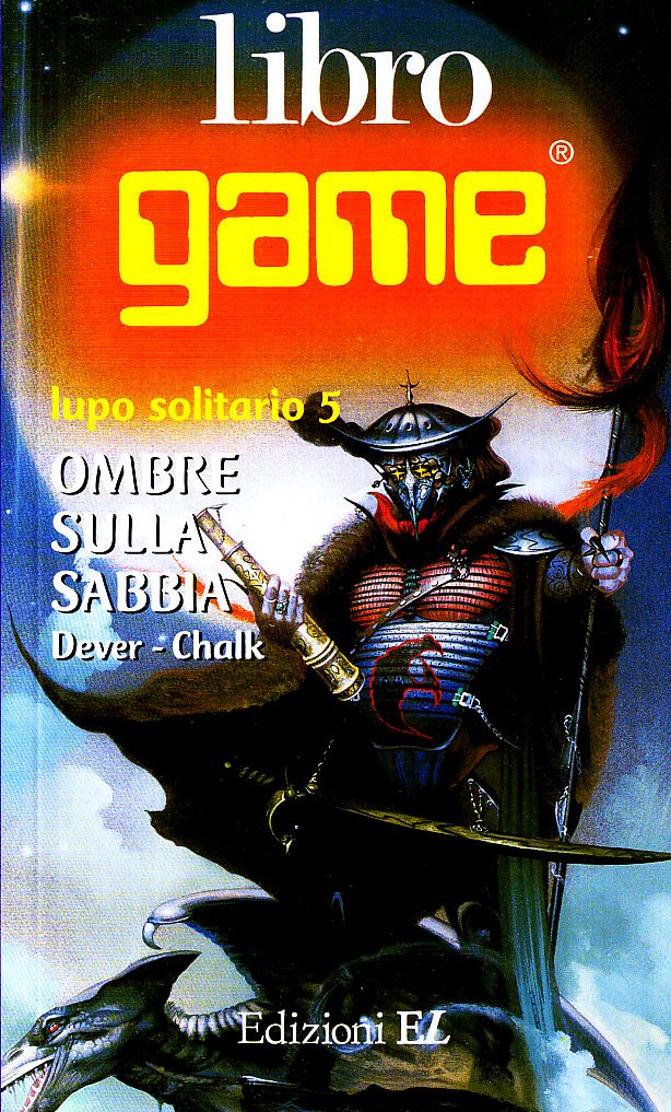 Ombre sulla sabbia (Libro game. Lupo solitario) Children's books