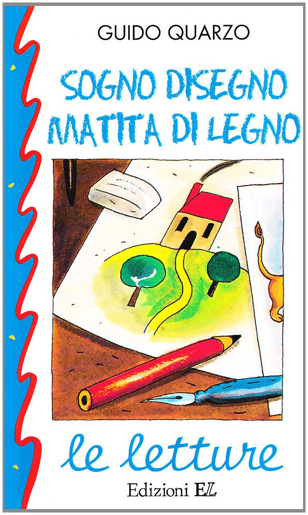 Sogno disegno matita di legno book