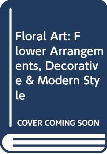 Floral Art: Flower Arrangements, Decorative & Modern Style (Designbooks paperback) Film, Art & Culture