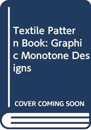 Textile Pattern Book: Graphic Monotone Designs (Designbooks paperback) Film, Art & Culture