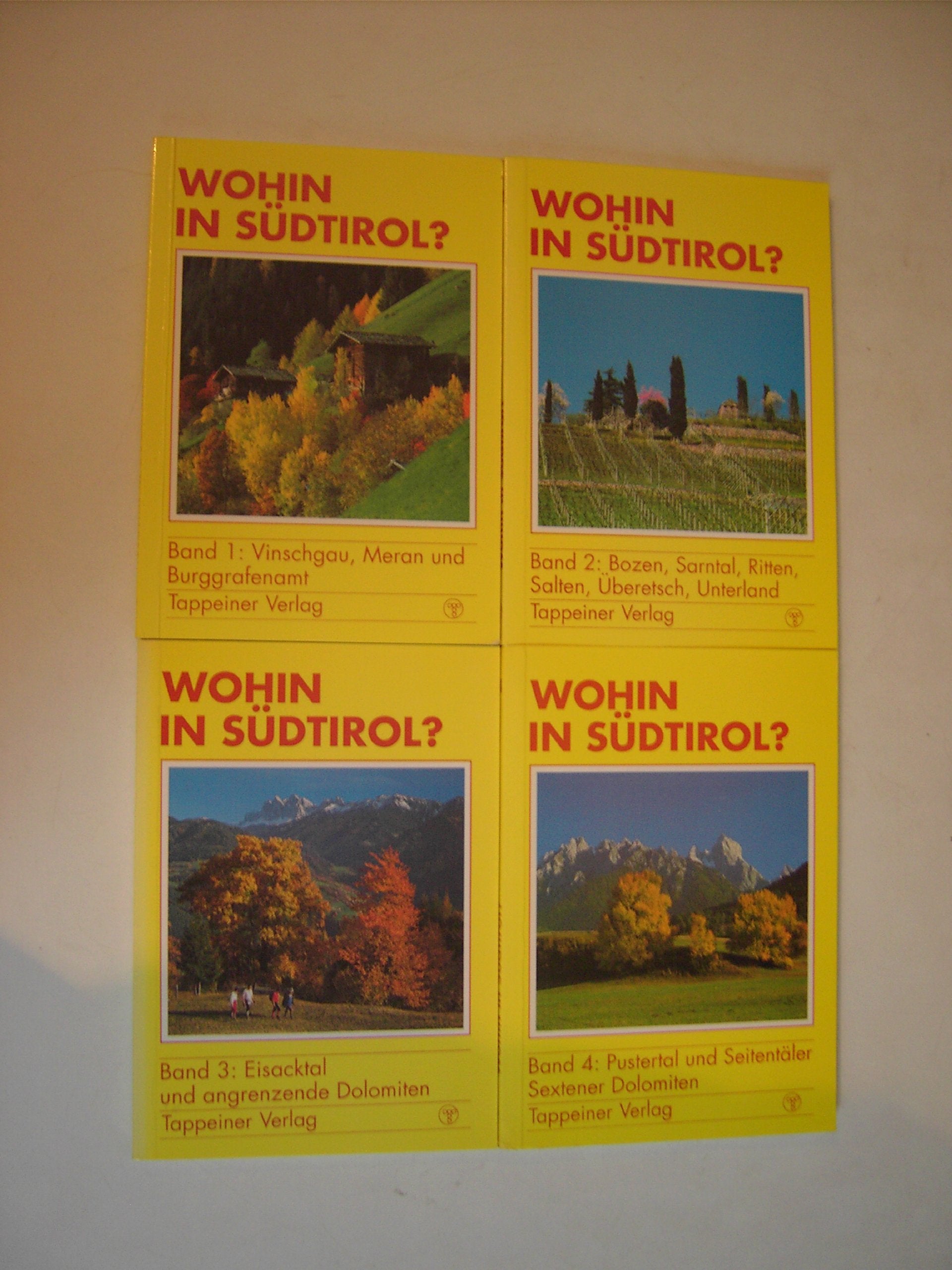 Wohin in Südtirol? Band 1 - Vinschgau, Meran und Burggrafenamt ... Books