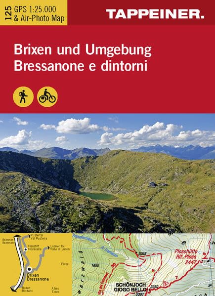 Wanderkarte Brixen und Umgebung 1 : 25.000 Leisure, Home & Garden