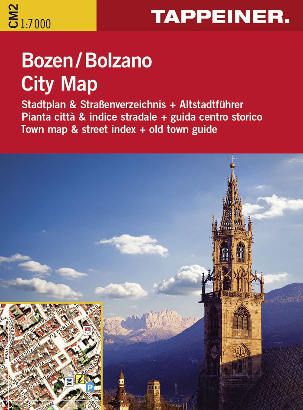 Stadtplan Bozen Citymap Leisure, Home & Garden