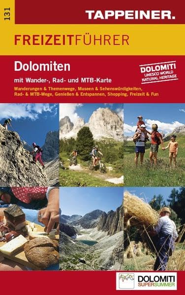 Freizeitkarte und Freizeitführer Dolomiten 1 : 70.000 Leisure, Home & Garden