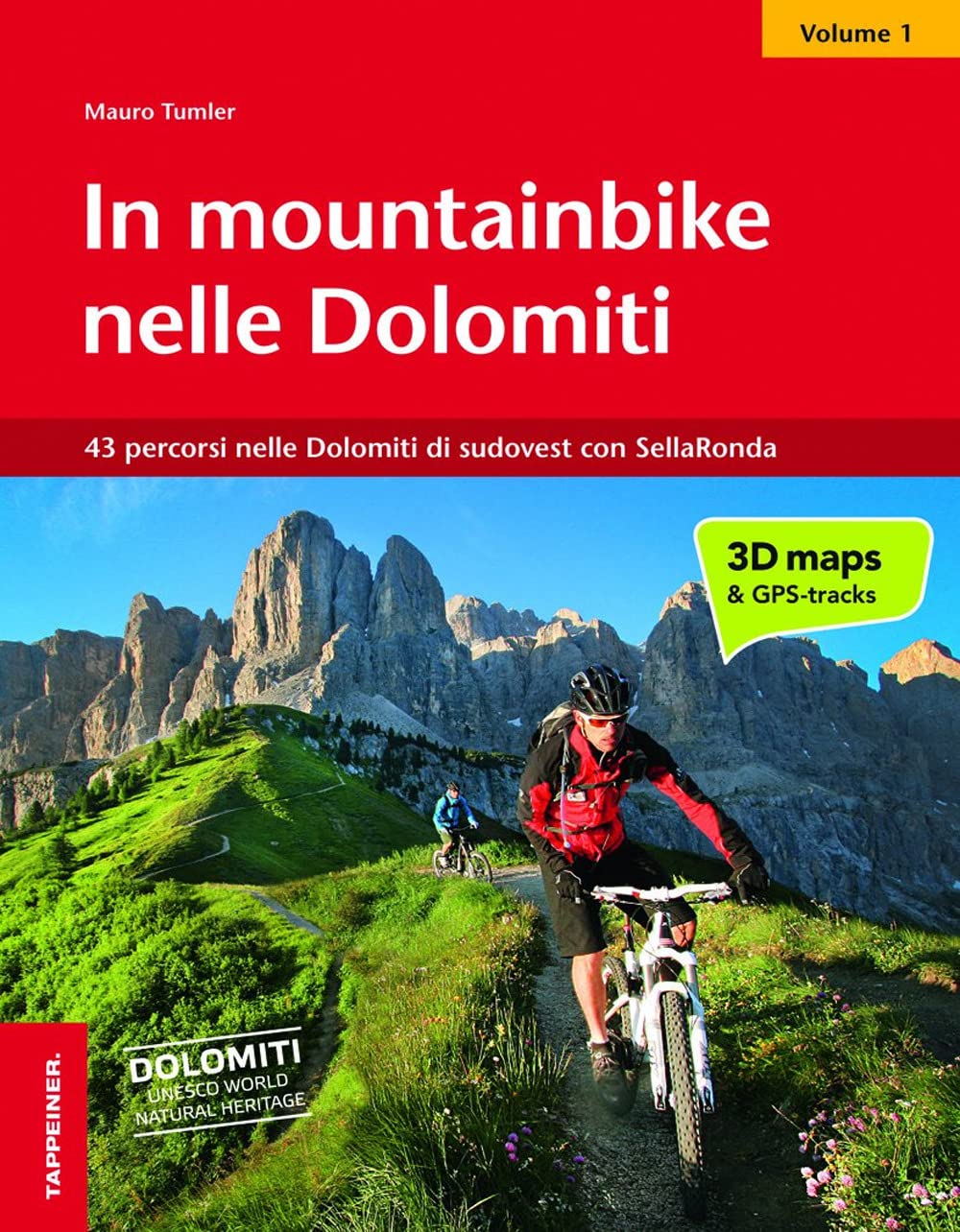 In Mountainbike nelle Dolomiti: 43 percorsi nelle Dolomiti di sudovest con SellaRonda Leisure, Home & Garden