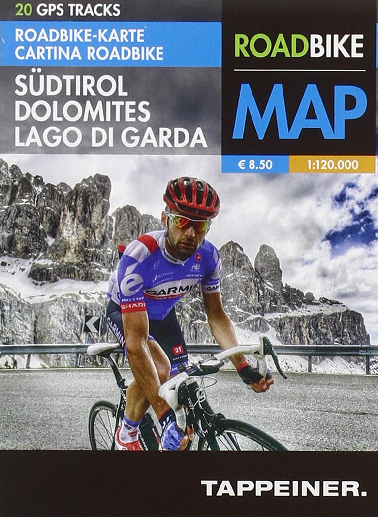 Roadbike Karte Südtirol Dolomites Lago di Garda Leisure, Home & Garden