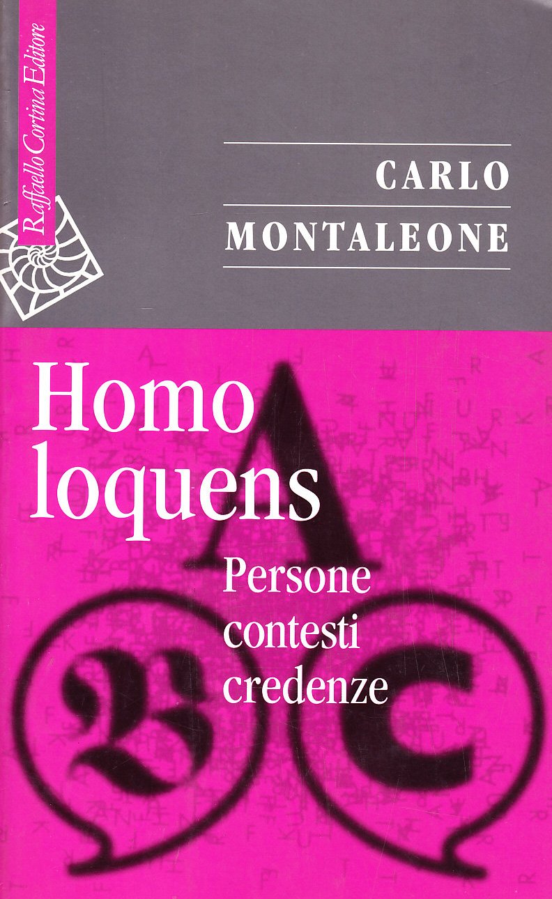 Homo loquens. Persone, contesti, credenze book