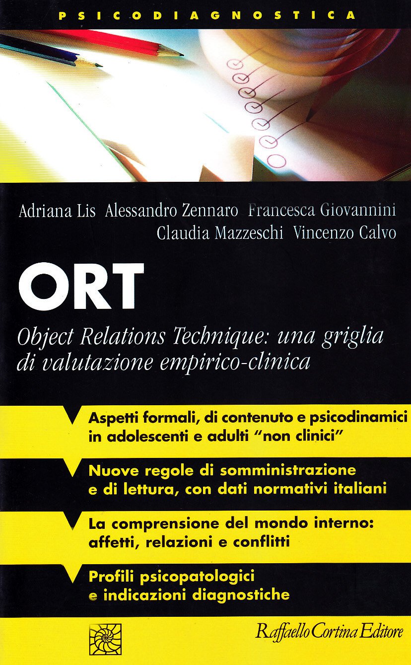 ORT. Object Relations Technique: una griglia di valutazione empirico-clinica (Psicodiagnostica) Psychology