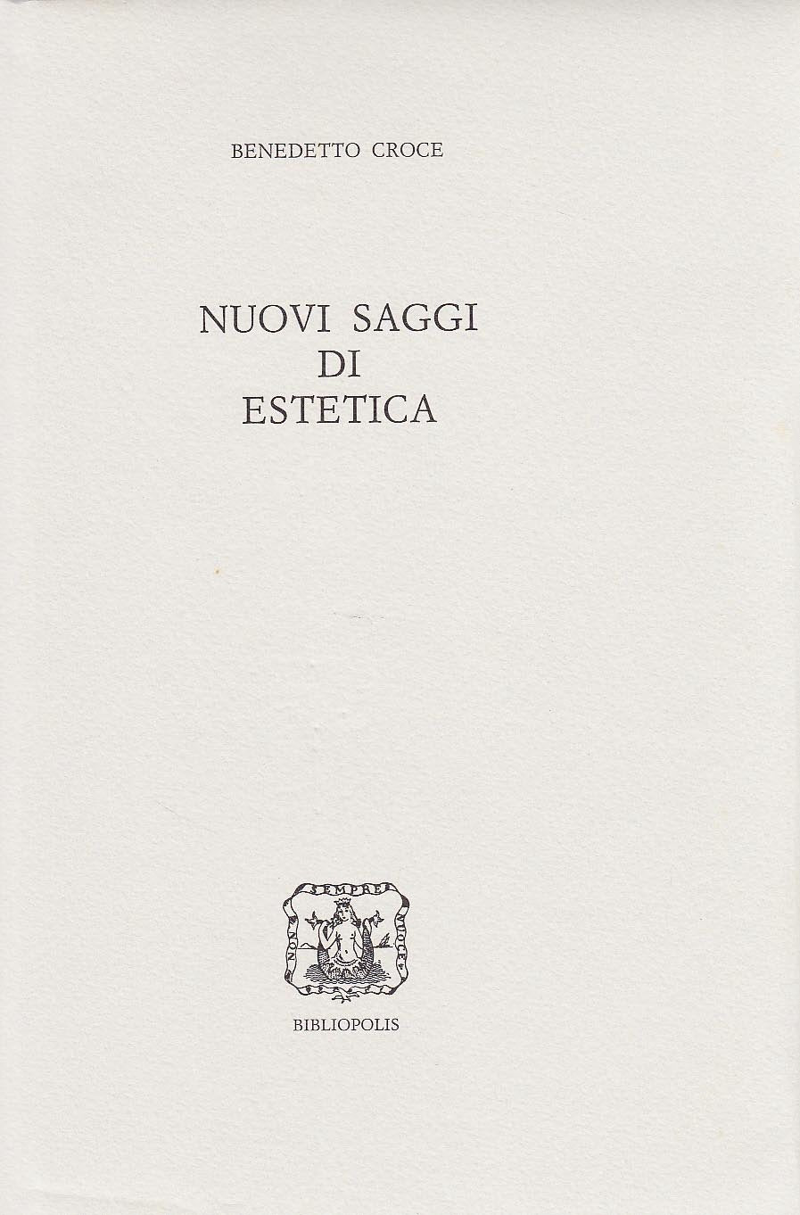 Nuovi saggi di estetica book
