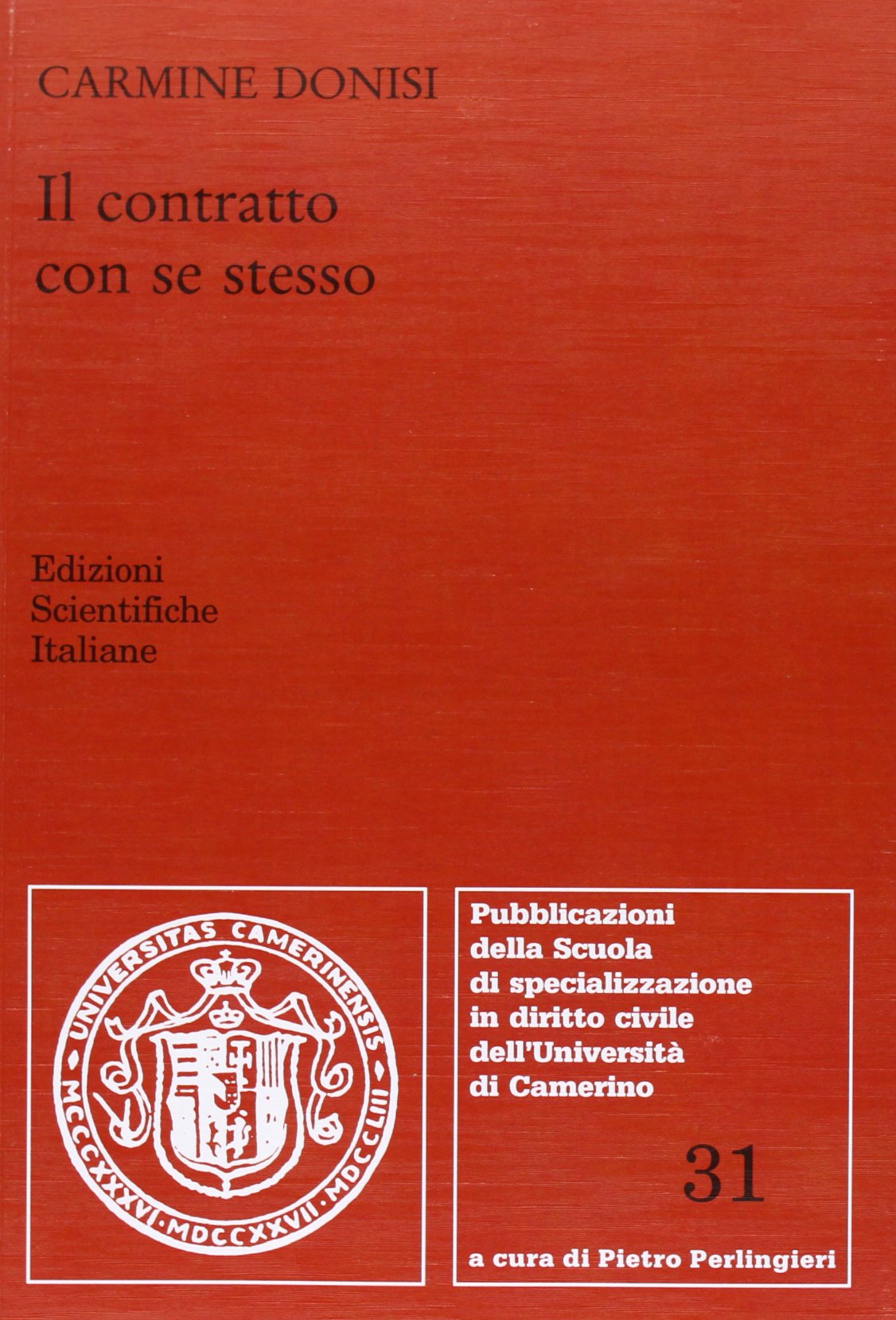 Il contratto con se stesso book