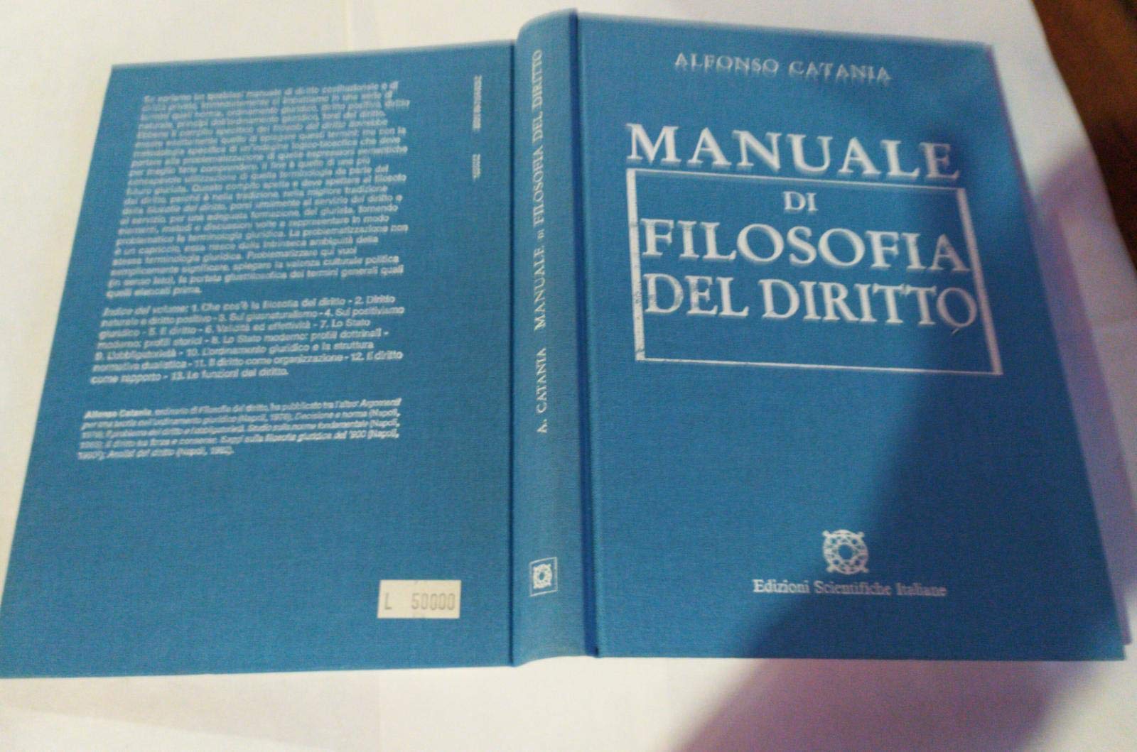 Manuale di filosofia del diritto Law