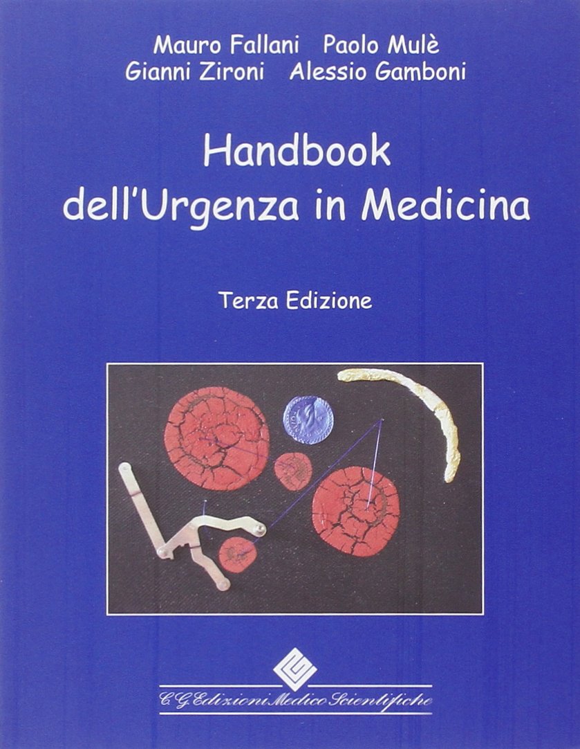 Handbook dell'urgenza in medicina book