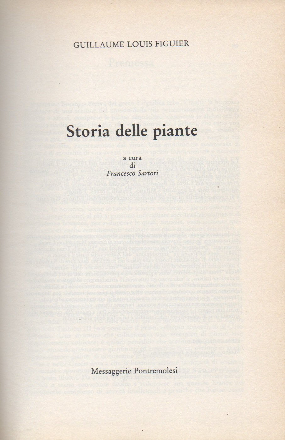 Storia delle piante book