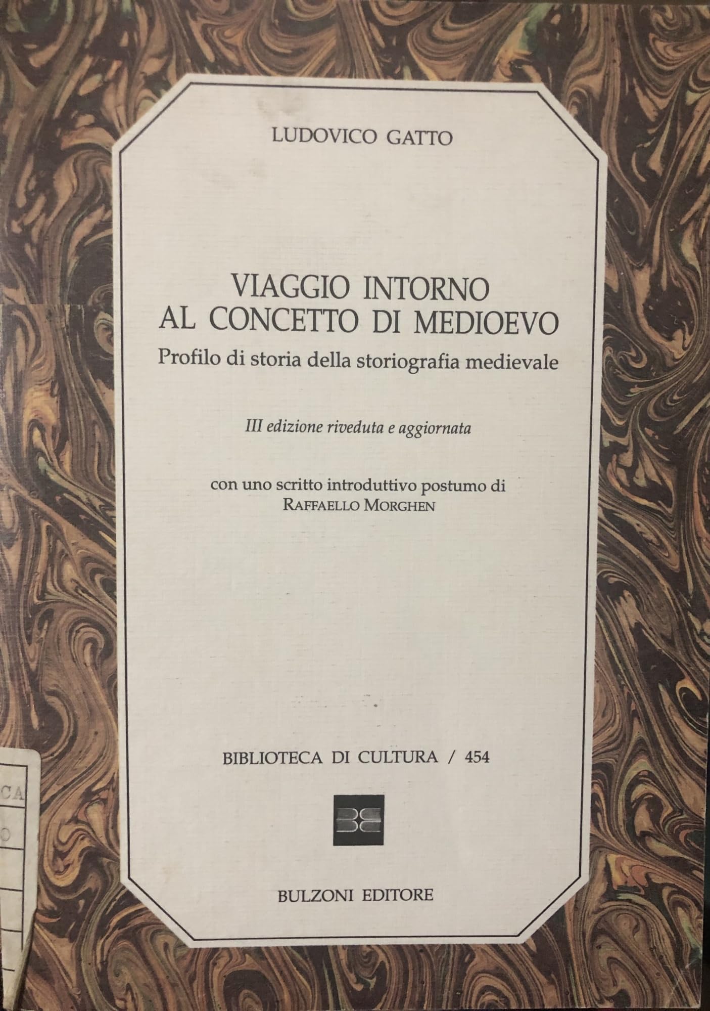 Viaggio intorno al concetto di Medioevo. Profilo di storia della storiografia medievale (Biblioteca di cultura) Politics & History