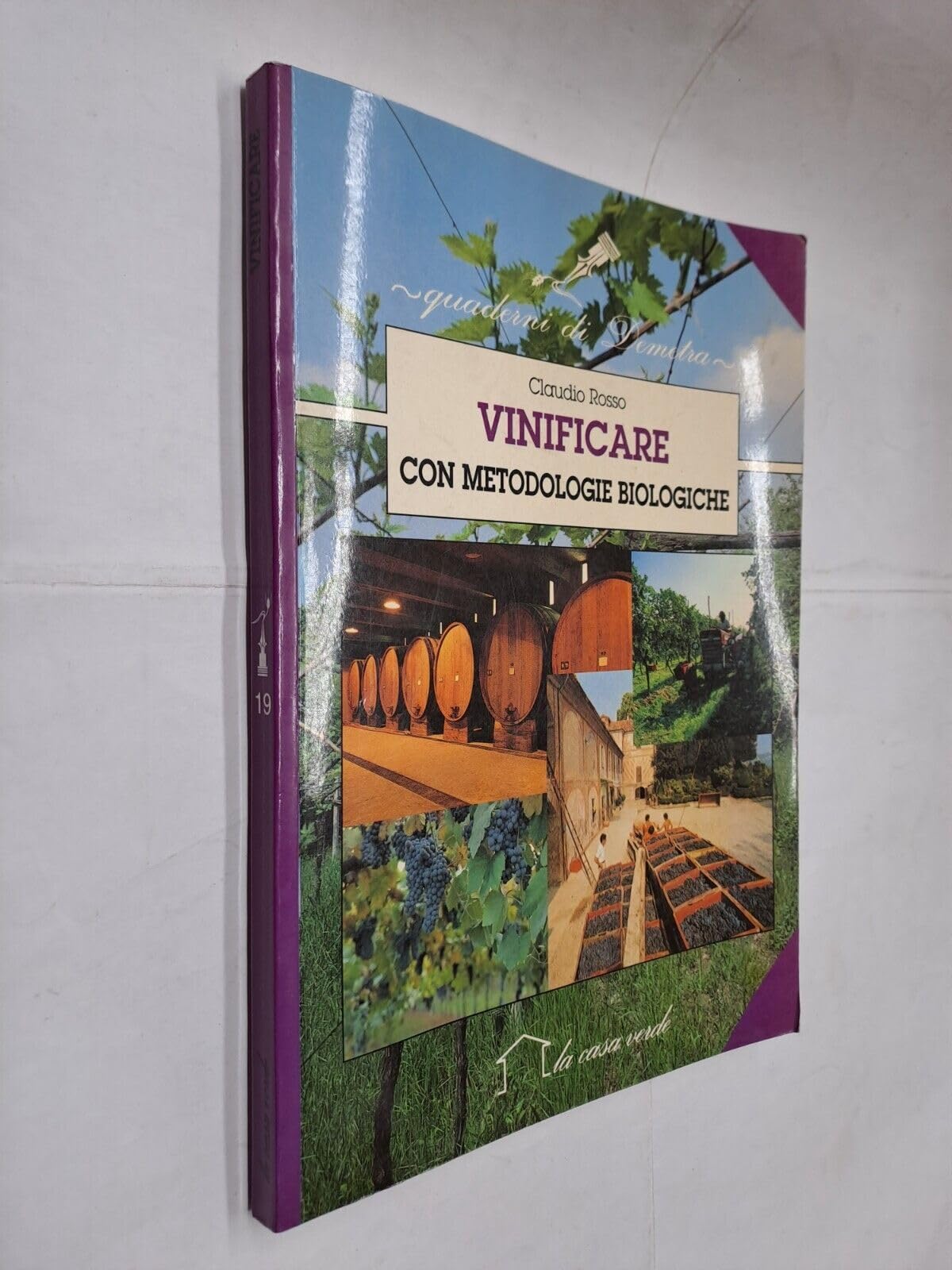 Vinificare con metodologie biologiche book