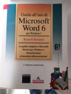 Guida all'uso di Microsoft Word 6 per Windows (Sistemi operativi) Computer Science