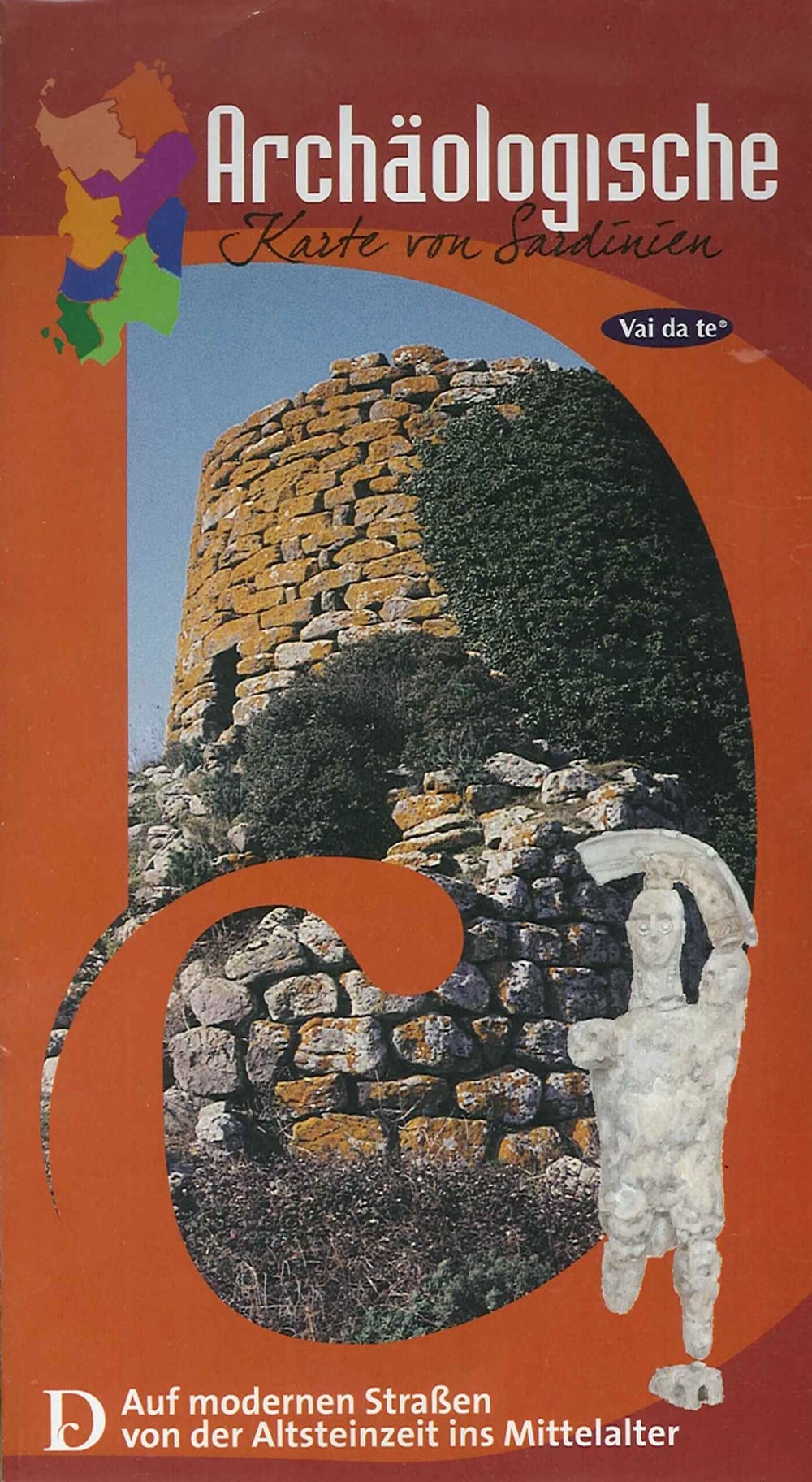 Archaologische Karte von Sardinien (Vai da te) Leisure, Home & Garden