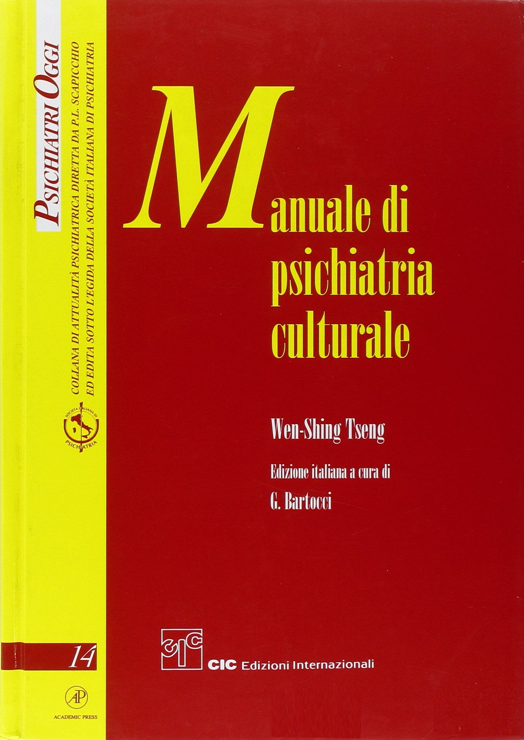 Manuale di psichiatria culturale Medicine