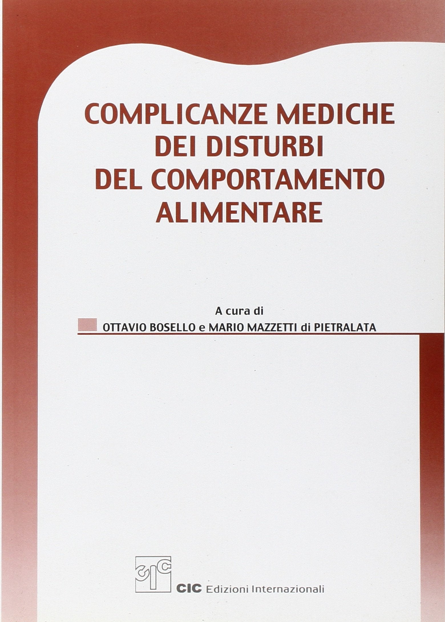 Complicanze mediche dei disturbi del comportamento alimentare Medicine