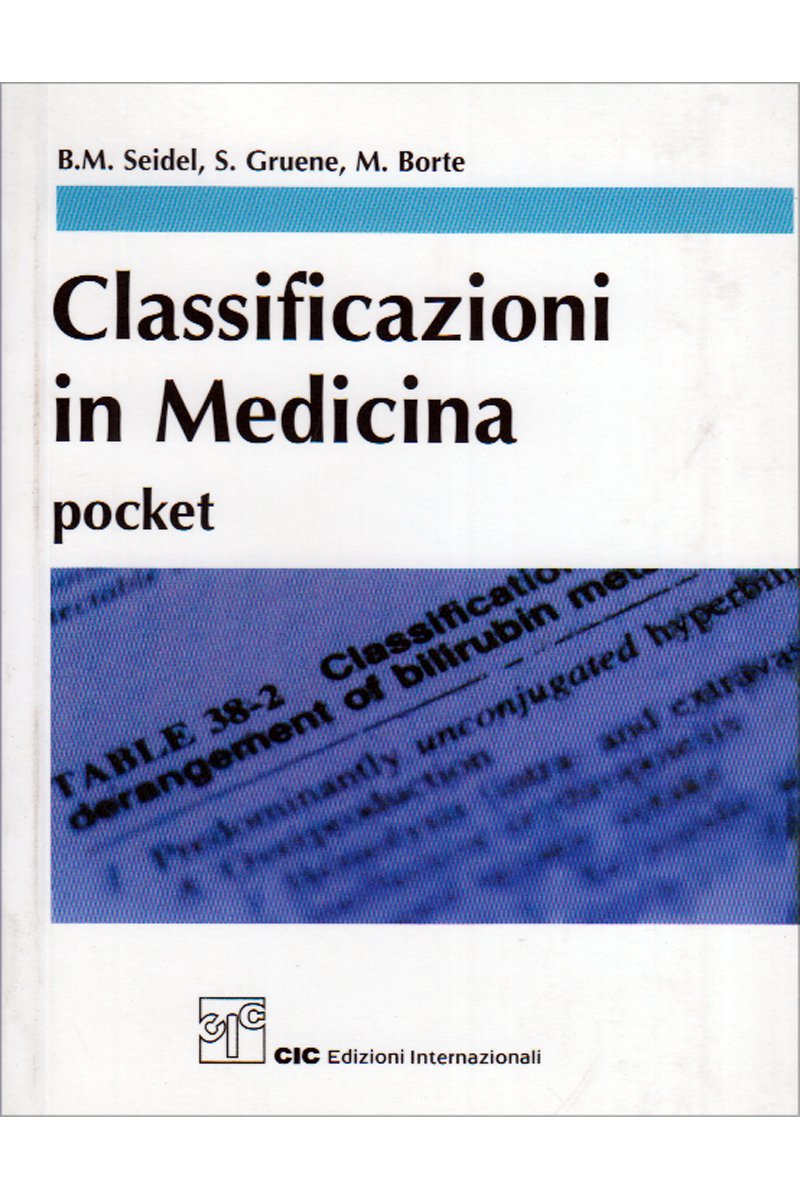 Classificazioni in medicina (Doctor pocket) Medicine