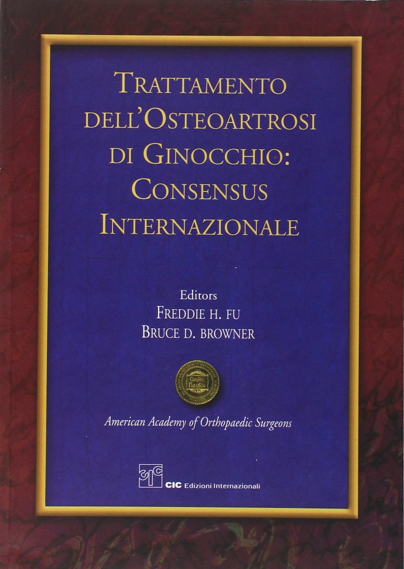 Trattamento dell'osteoartrosi di ginocchio: consensus internazionale Medicine