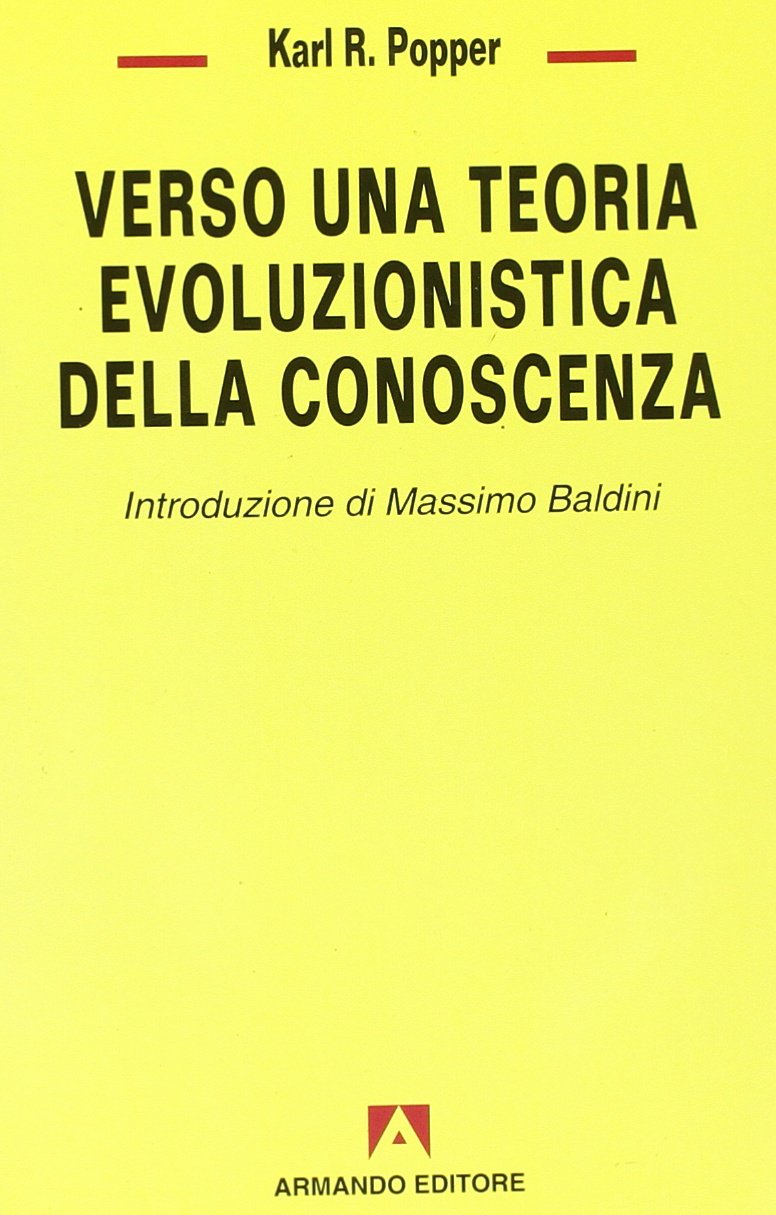 Verso una teoria evoluzionistica della conoscenza book