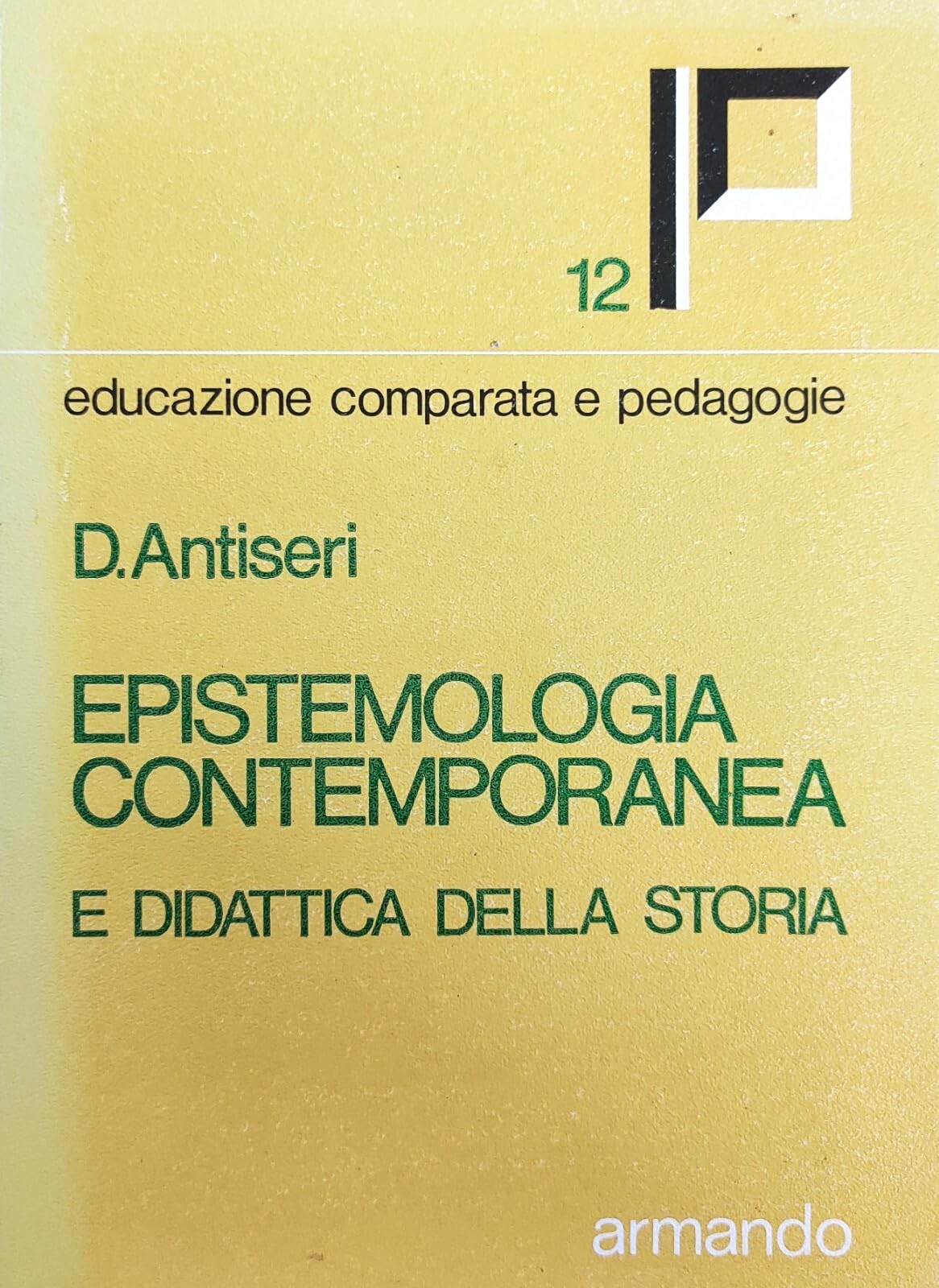 Epistemologia contemporanea e didattica della storia book