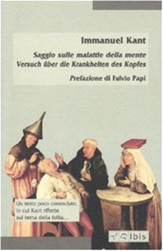 Saggio sulle malattie della mente. Testo a fronte tedesco book